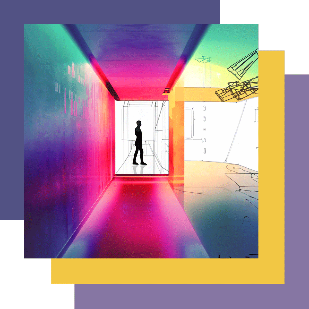 Visual communication for Architectural Project and Physical Attractions 