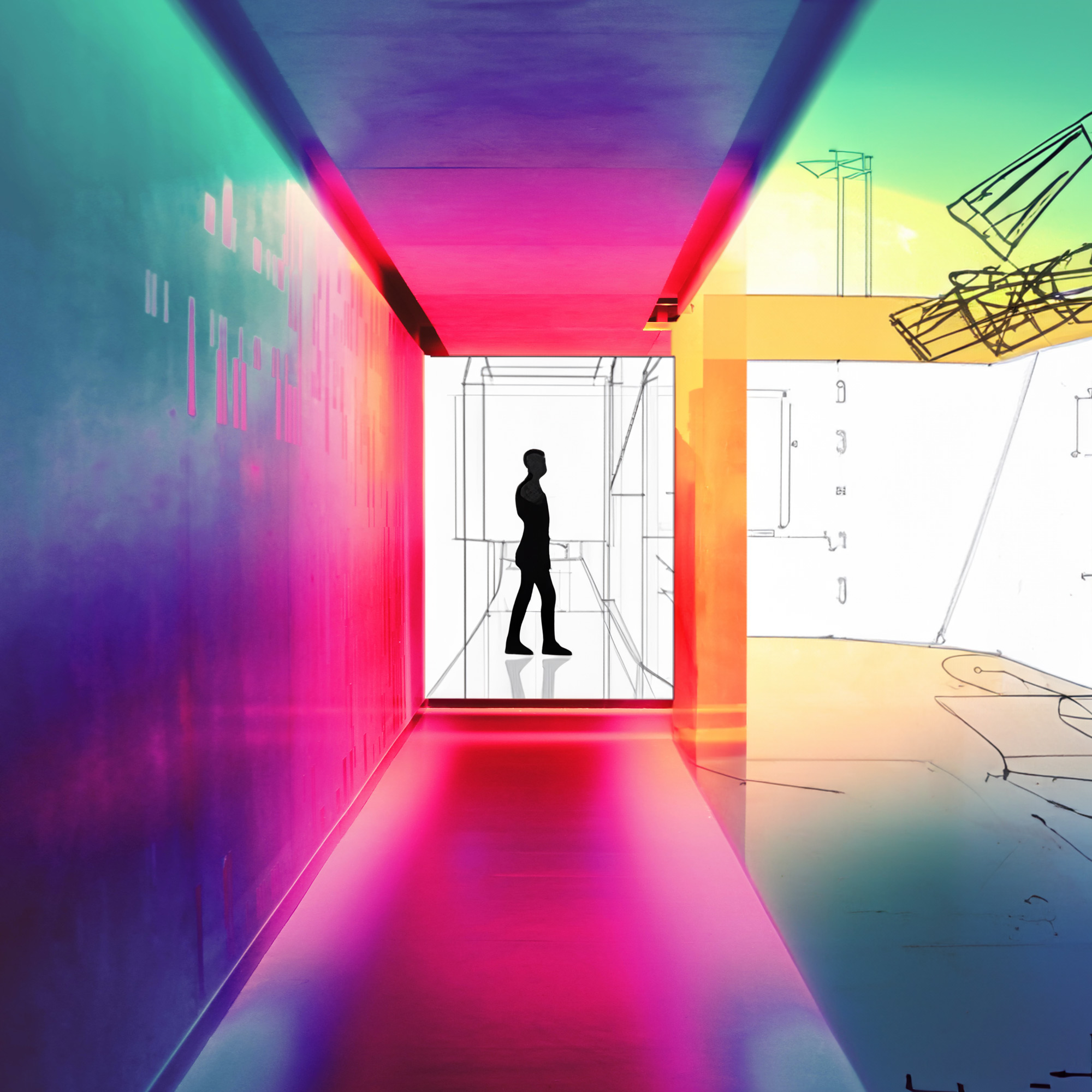 Visual communication for Architectural Project and Physical Attractions 